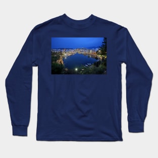 Agios Nikolaos & Voulismeni lake Long Sleeve T-Shirt